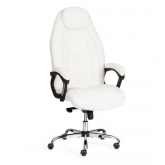 Кресло BOSS Lux кож/зам белый 36-01
